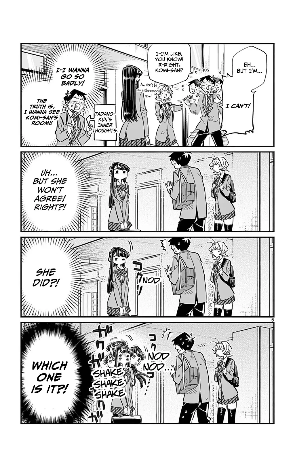 Komi-san wa Komyushou desu Chapter 22 page 7