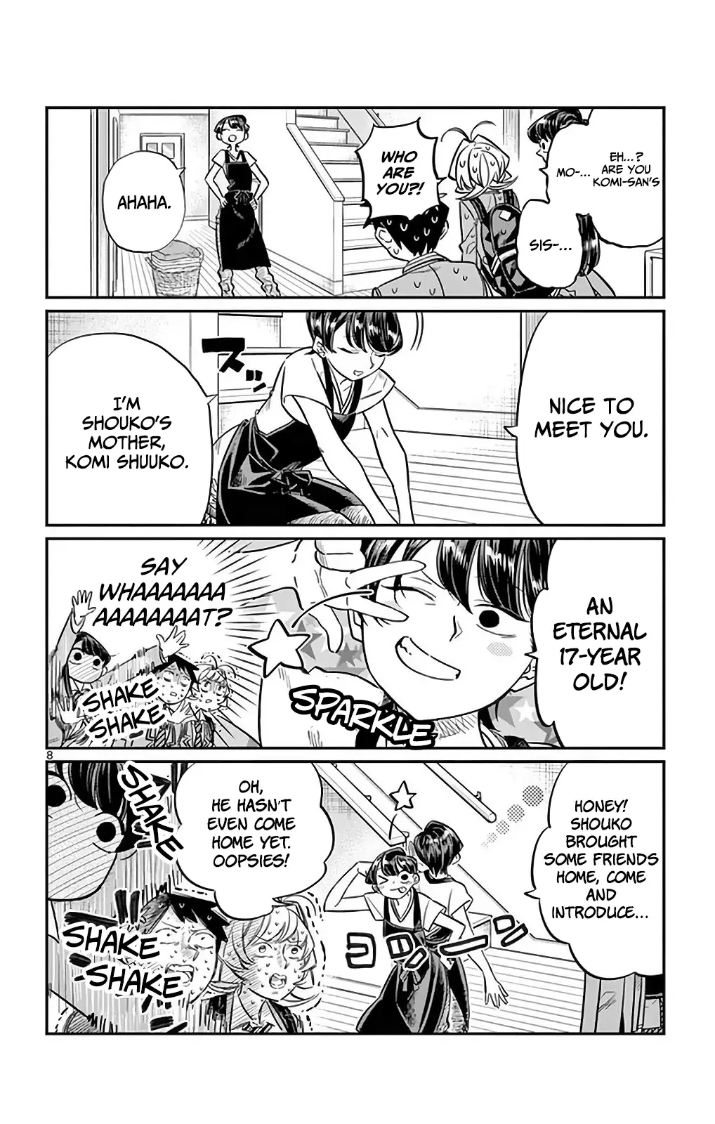 Komi-san wa Komyushou desu Chapter 22 page 10