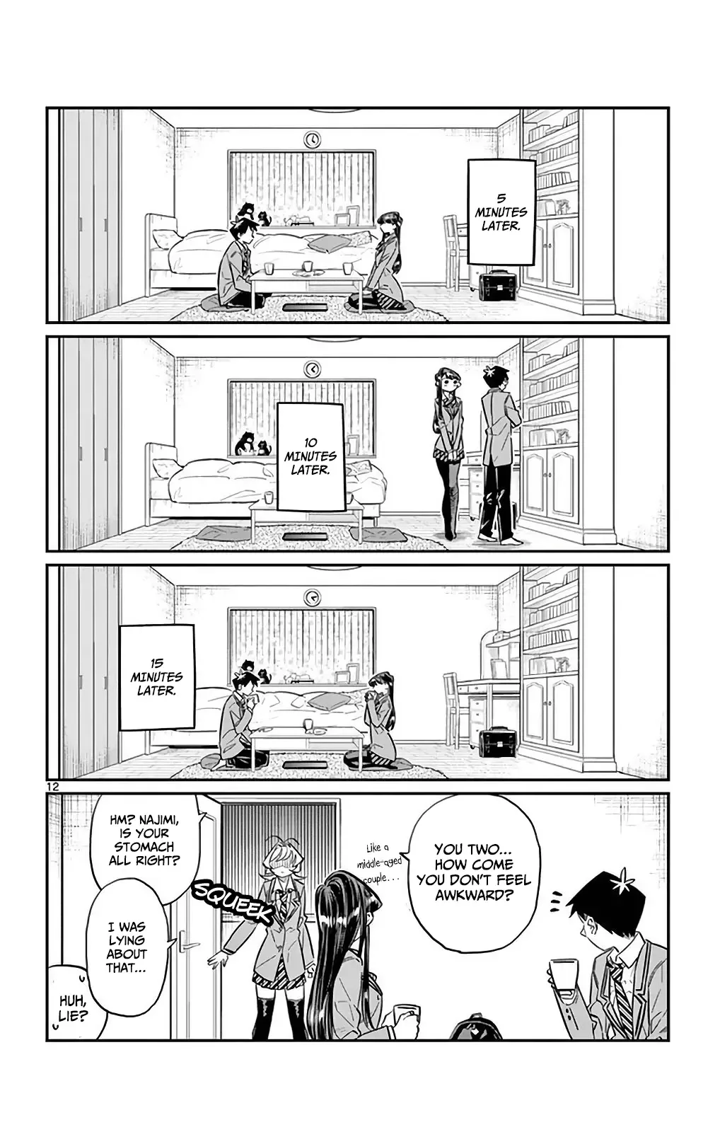 Komi-san wa Komyushou desu Chapter 22 page 14