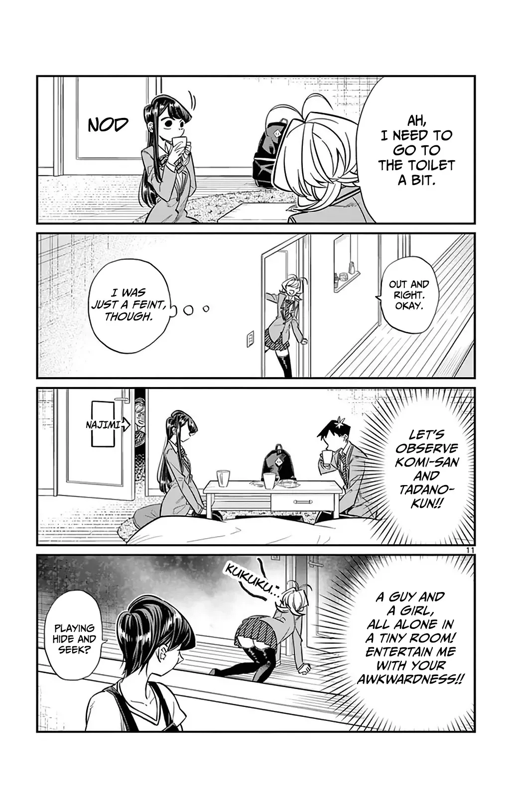 Komi-san wa Komyushou desu Chapter 22 page 13