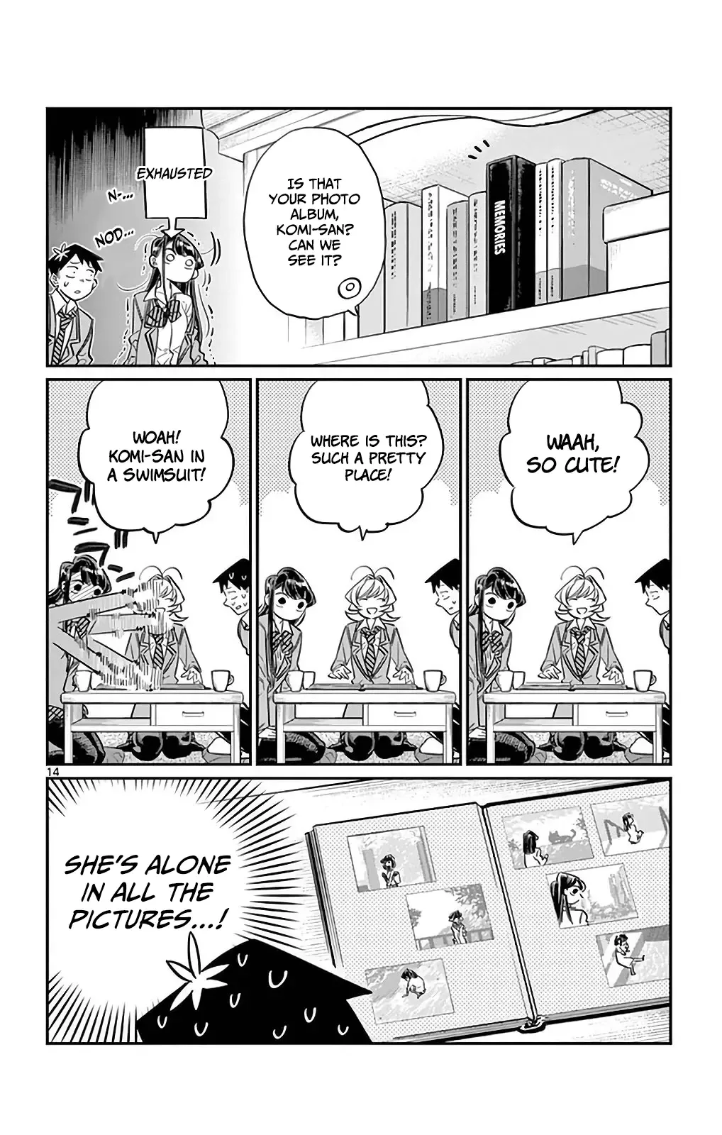 Komi-san wa Komyushou desu Chapter 22 page 16