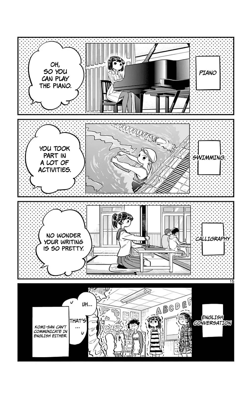 Komi-san wa Komyushou desu Chapter 22 page 17