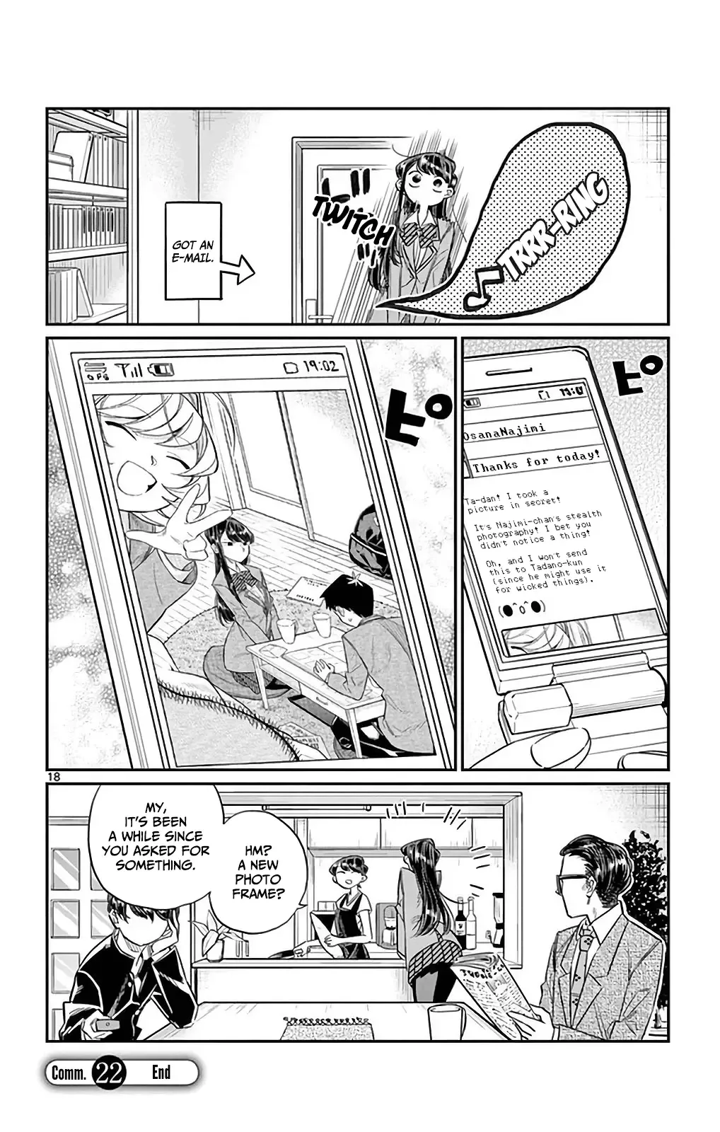 Komi-san wa Komyushou desu Chapter 22 page 20