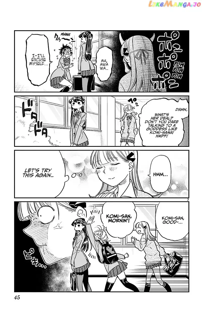 Komi-san wa Komyushou desu Chapter 23 page 7