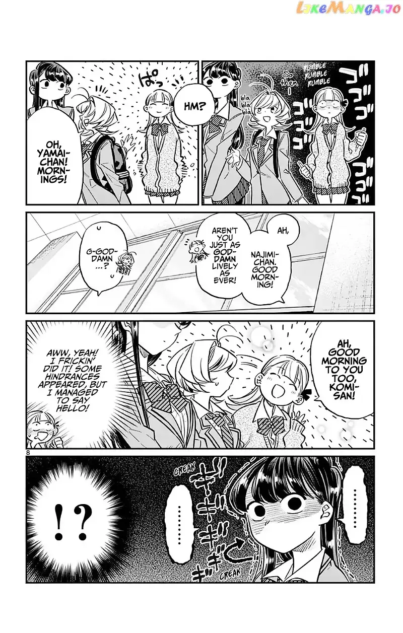 Komi-san wa Komyushou desu Chapter 23 page 8
