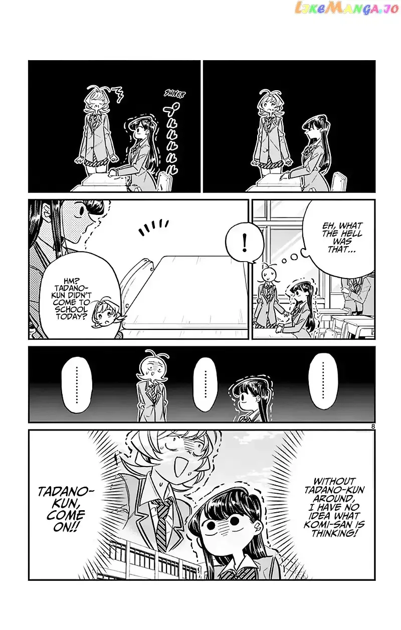 Komi-san wa Komyushou desu Chapter 24 page 8