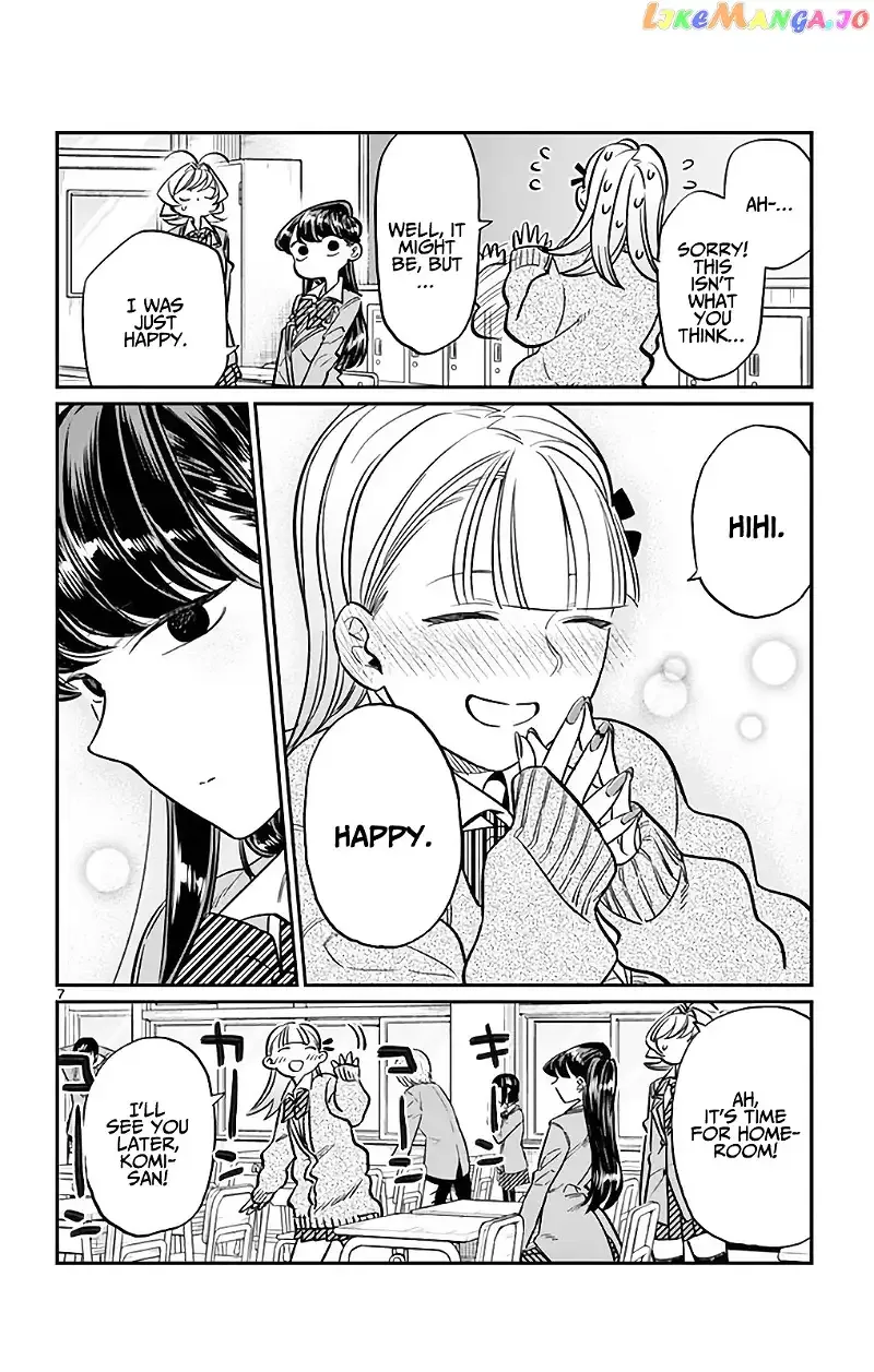 Komi-san wa Komyushou desu Chapter 24 page 7
