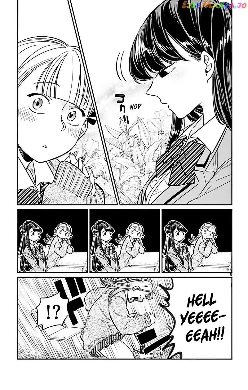Komi-san wa Komyushou desu Chapter 24 page 6