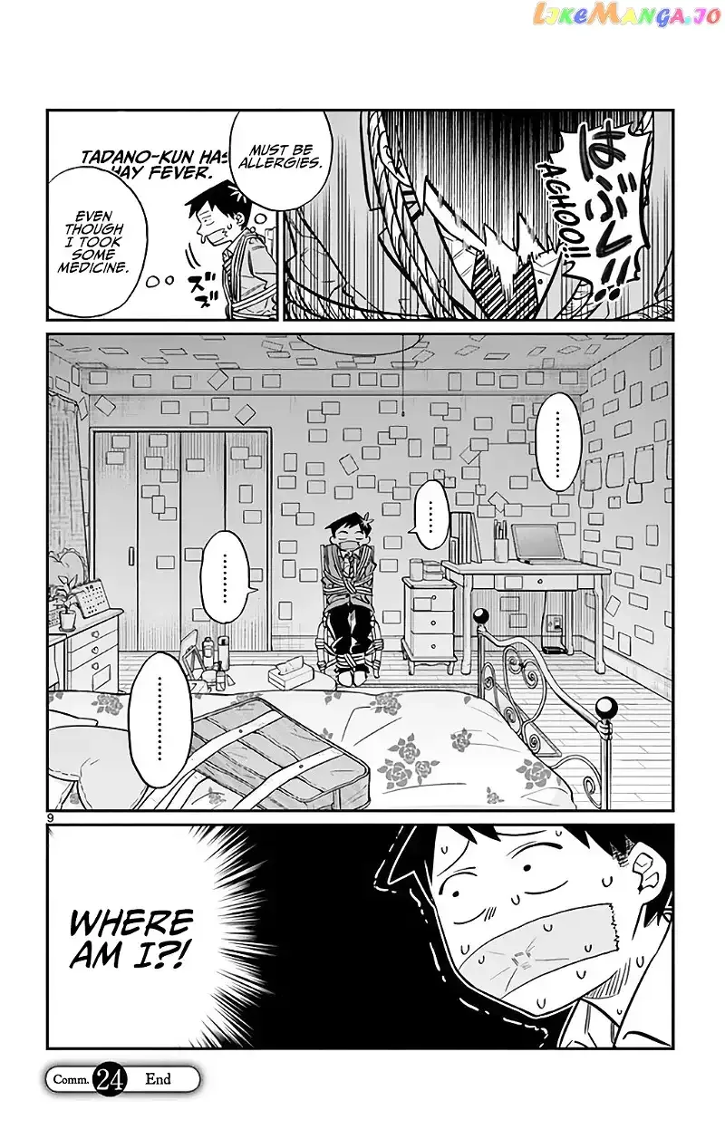 Komi-san wa Komyushou desu Chapter 24 page 9