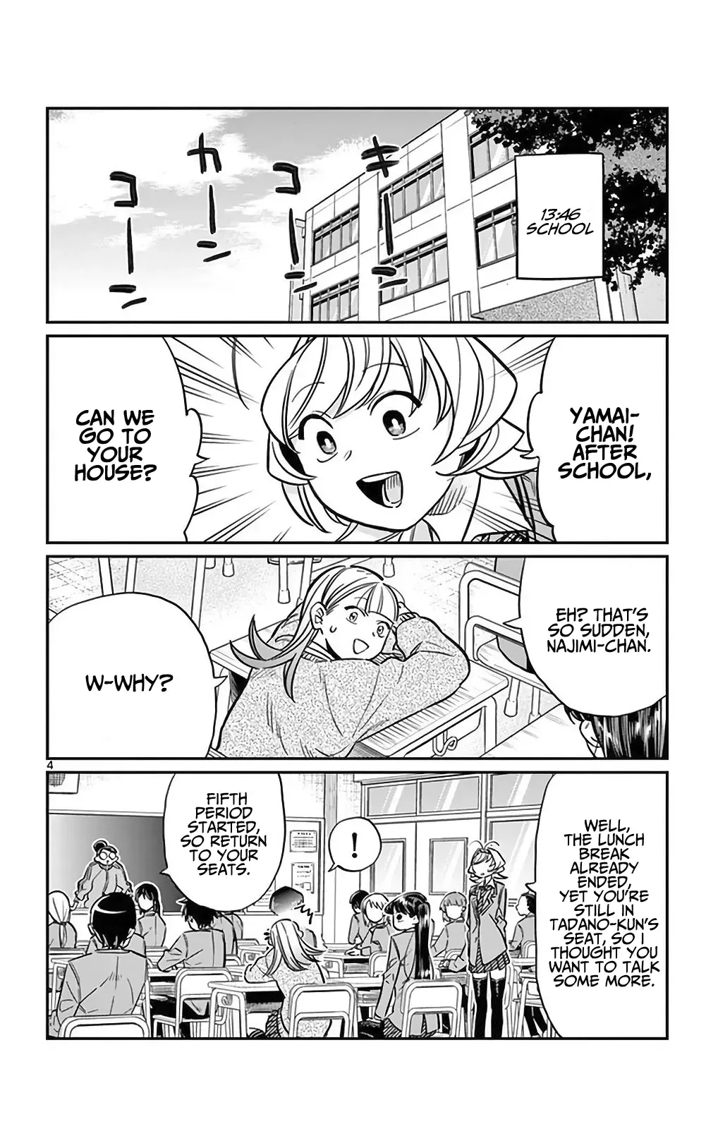 Komi-san wa Komyushou desu Chapter 25 page 4