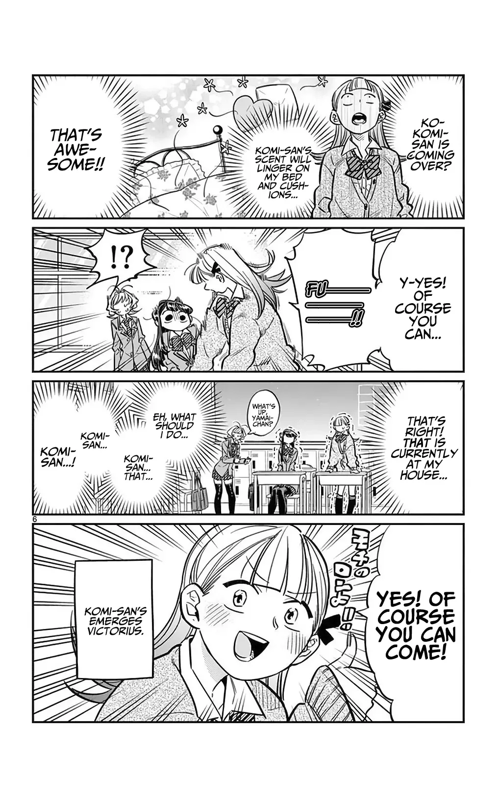 Komi-san wa Komyushou desu Chapter 25 page 6