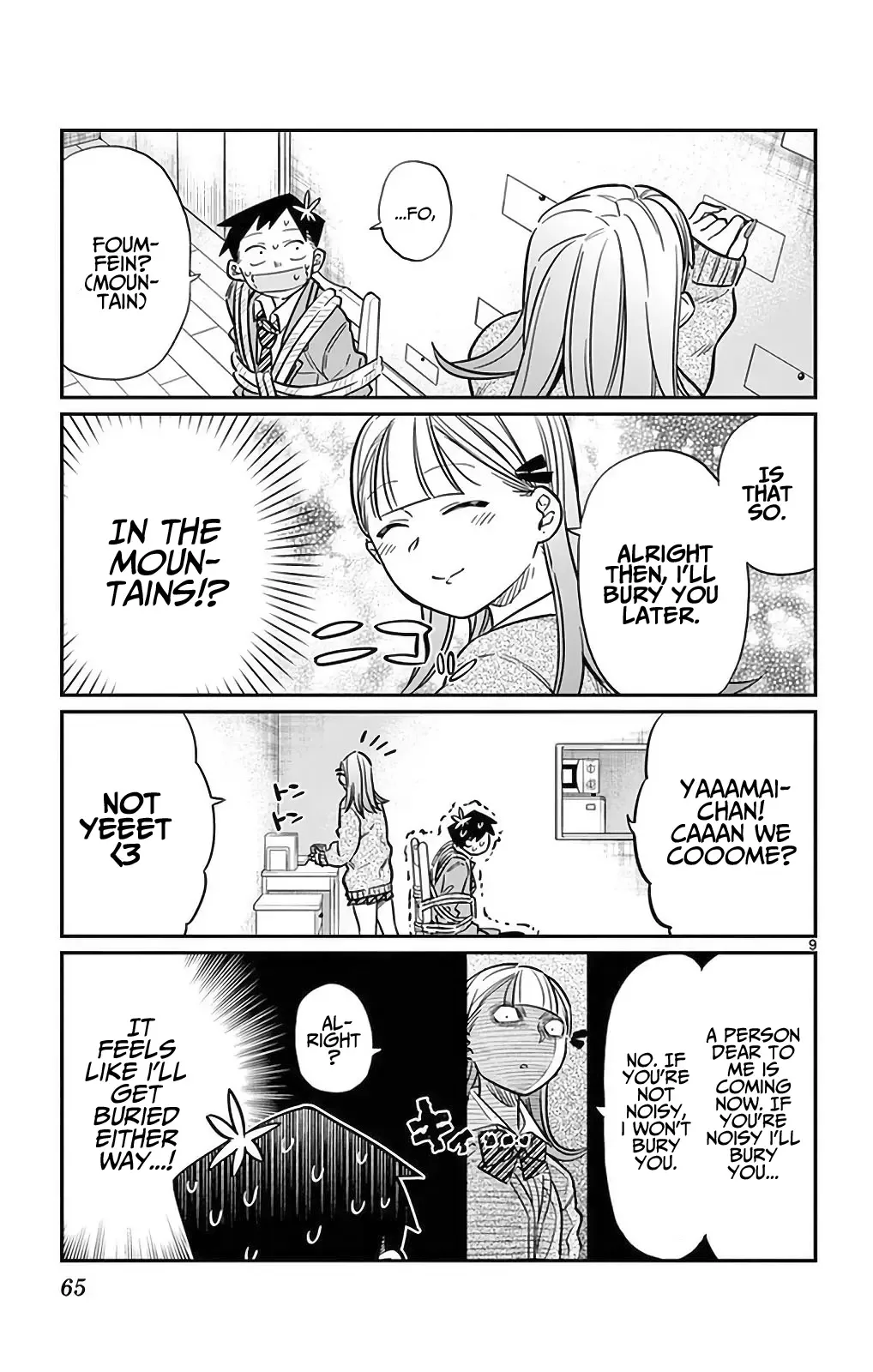 Komi-san wa Komyushou desu Chapter 25 page 9
