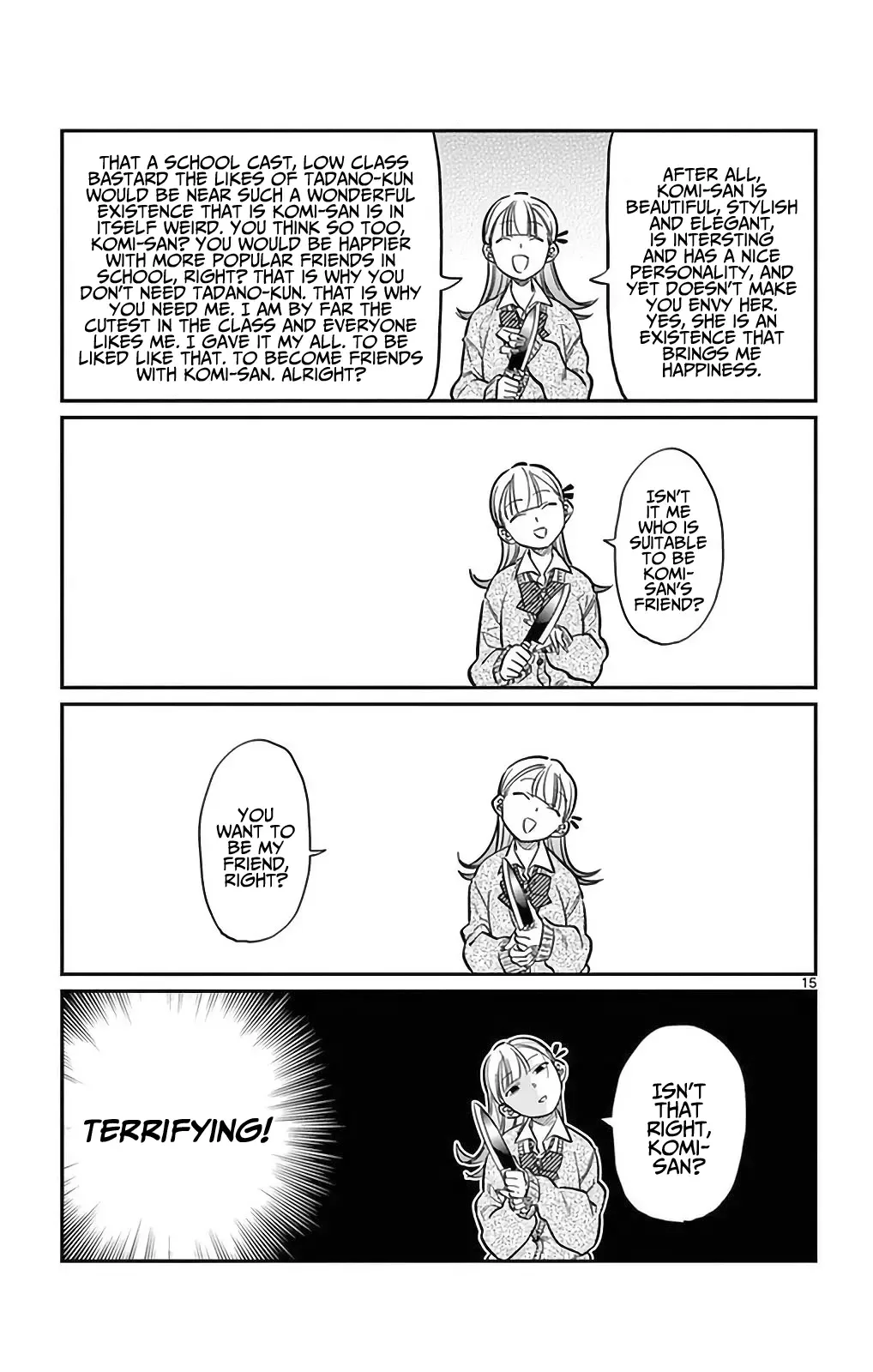 Komi-san wa Komyushou desu Chapter 25 page 15