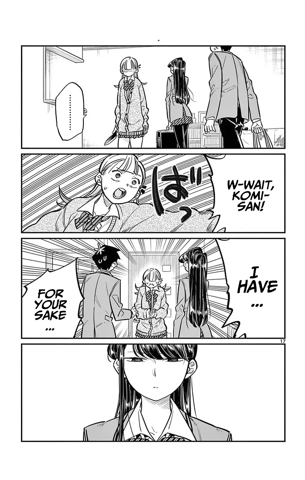 Komi-san wa Komyushou desu Chapter 25 page 17