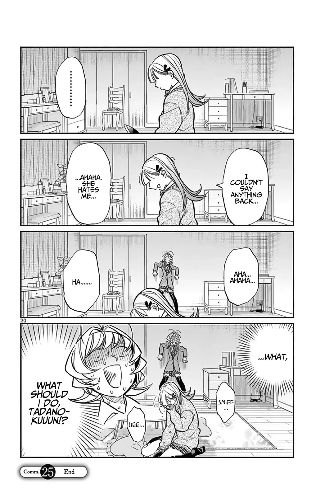 Komi-san wa Komyushou desu Chapter 25 page 20