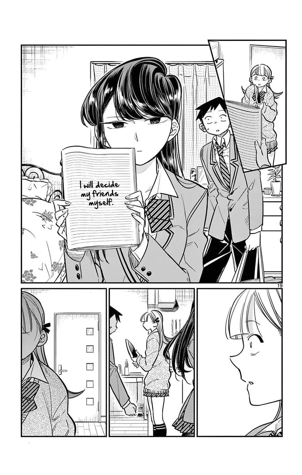 Komi-san wa Komyushou desu Chapter 25 page 19