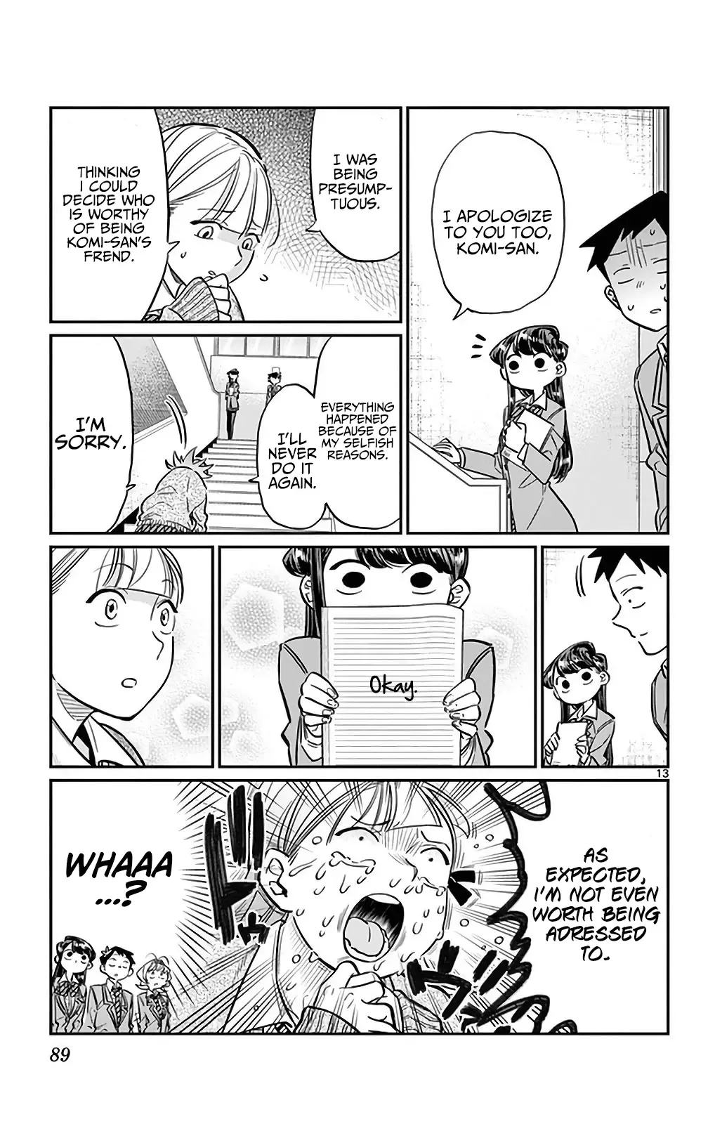 Komi-san wa Komyushou desu Chapter 26 page 13