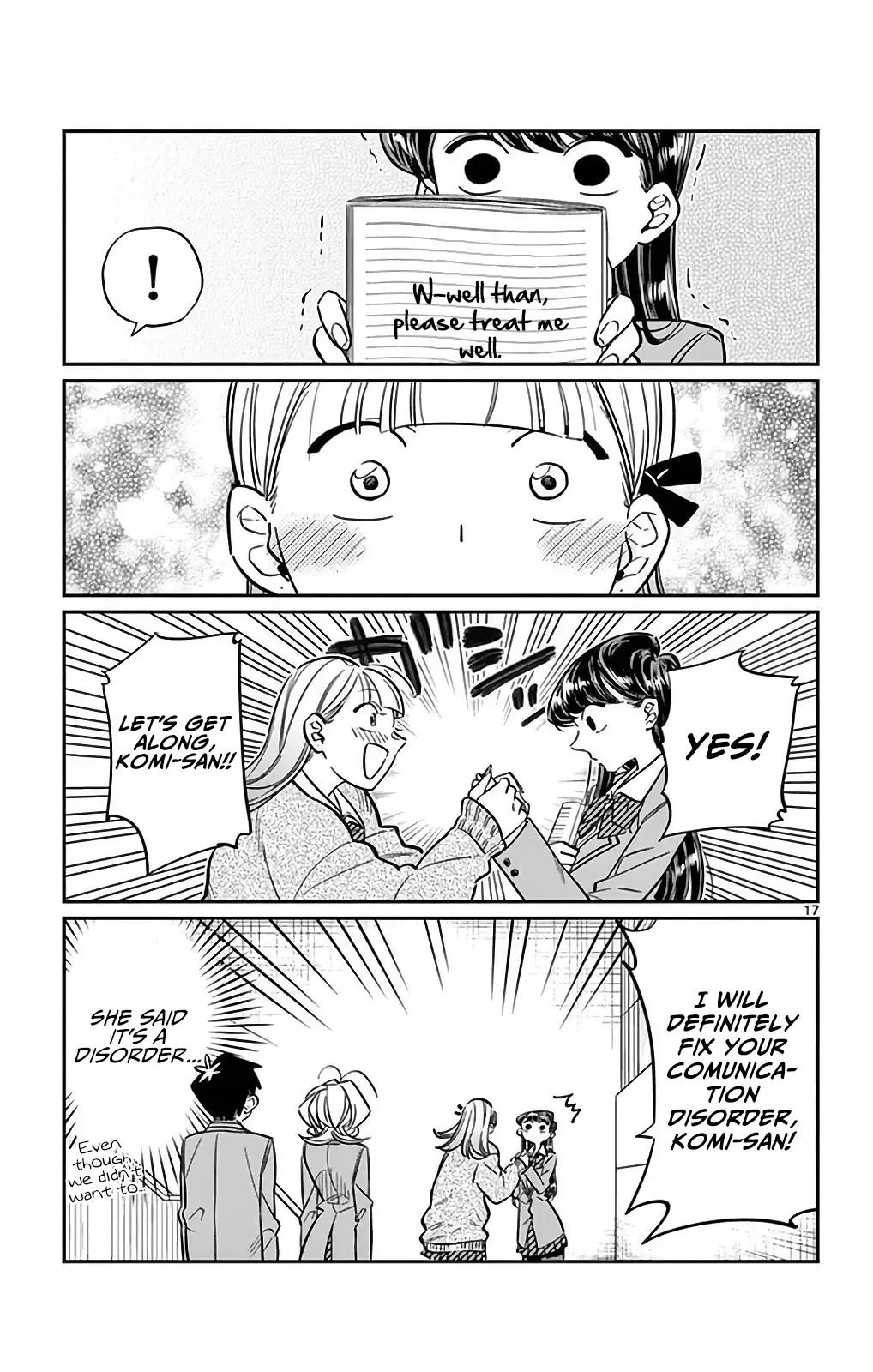 Komi-san wa Komyushou desu Chapter 26 page 17