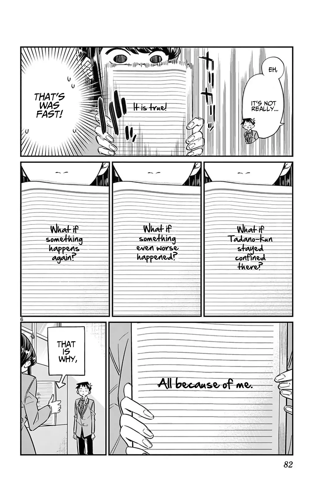 Komi-san wa Komyushou desu Chapter 26 page 6