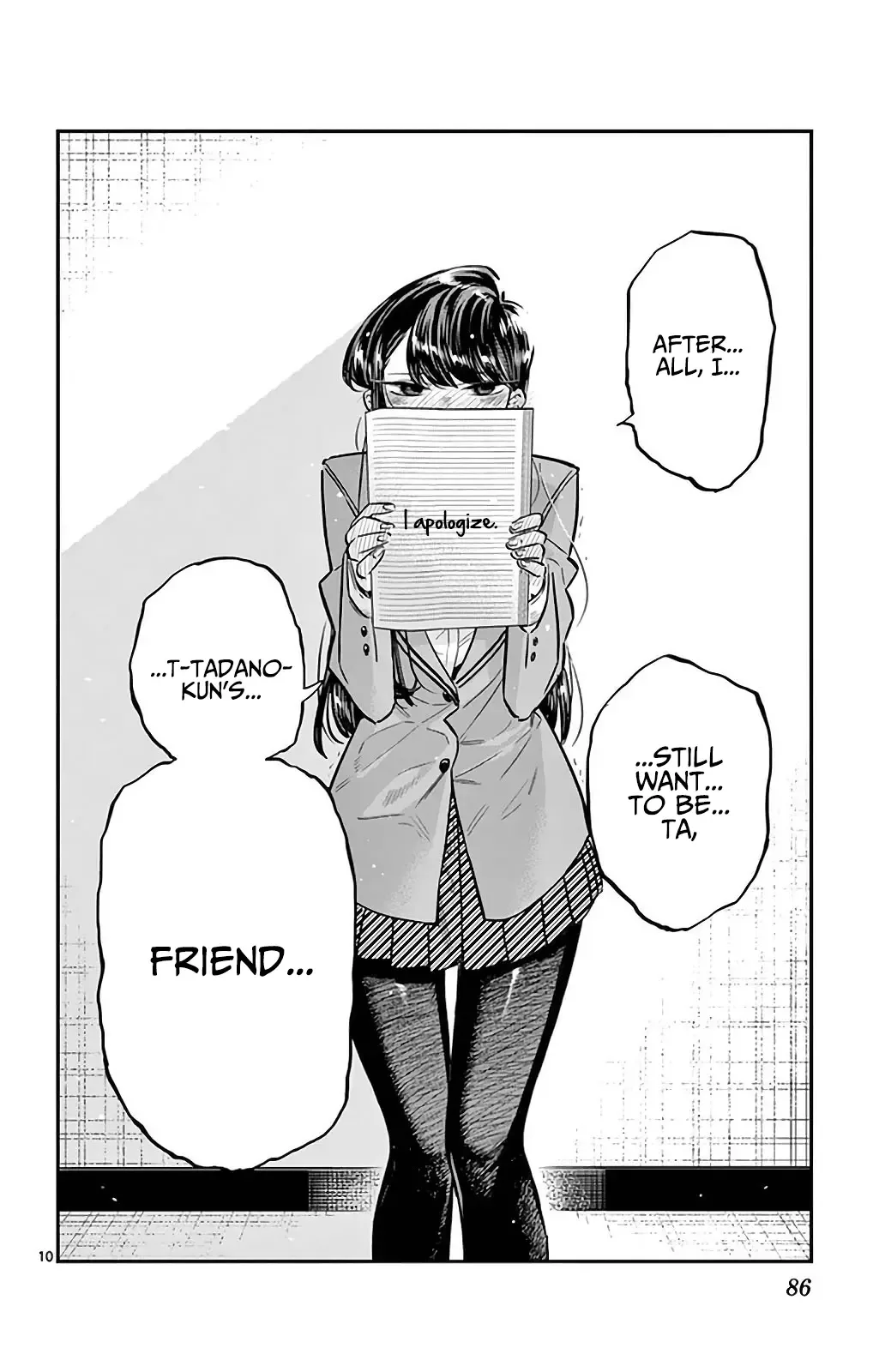 Komi-san wa Komyushou desu Chapter 26 page 10