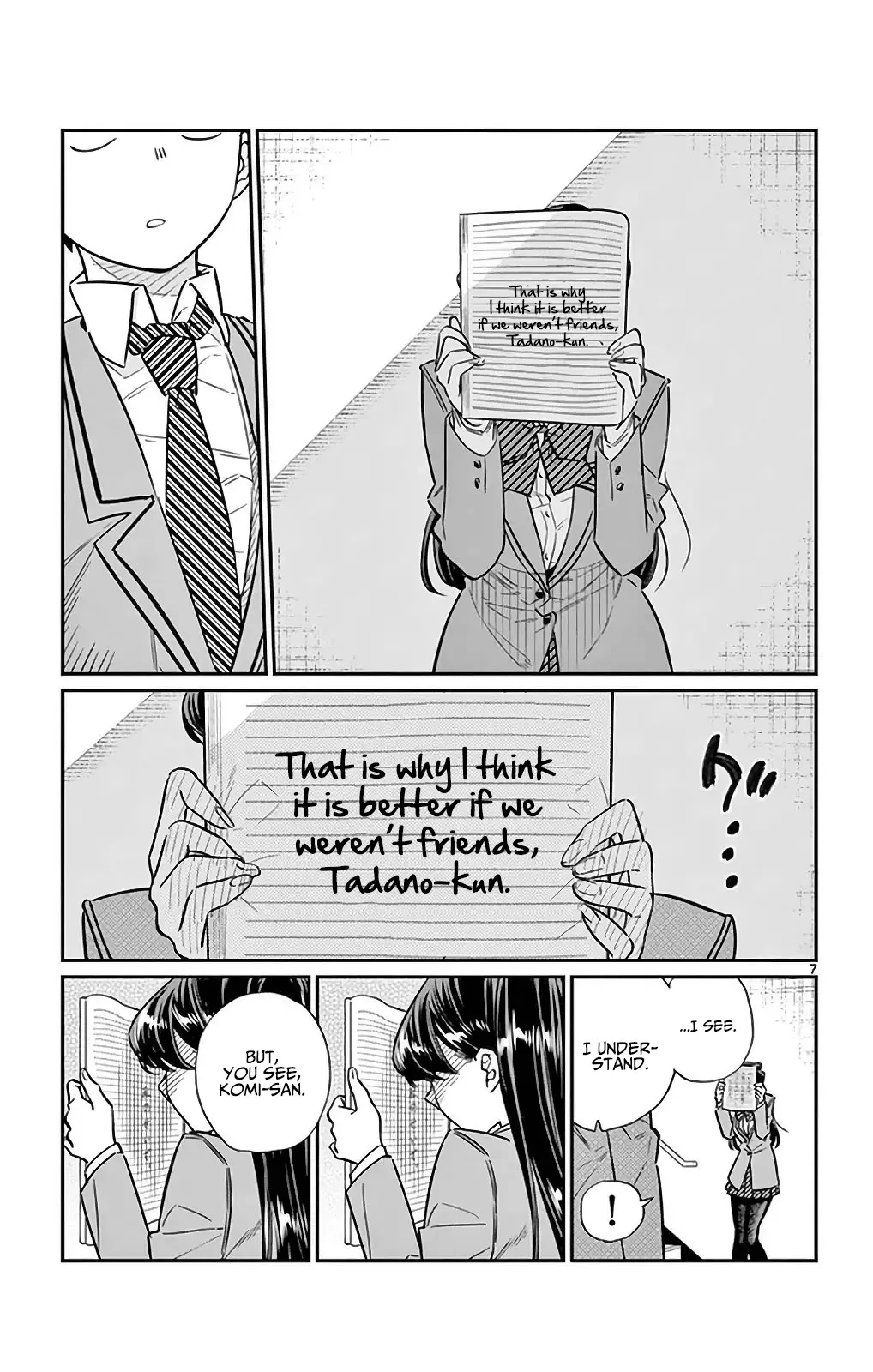 Komi-san wa Komyushou desu Chapter 26 page 7