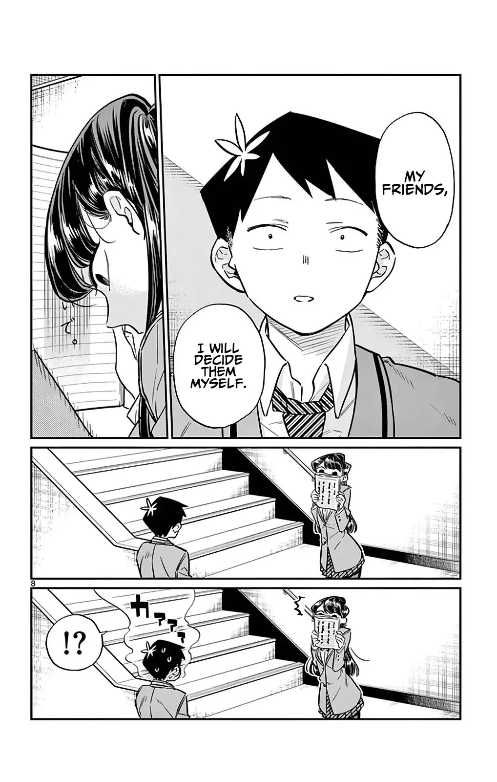 Komi-san wa Komyushou desu Chapter 26 page 8