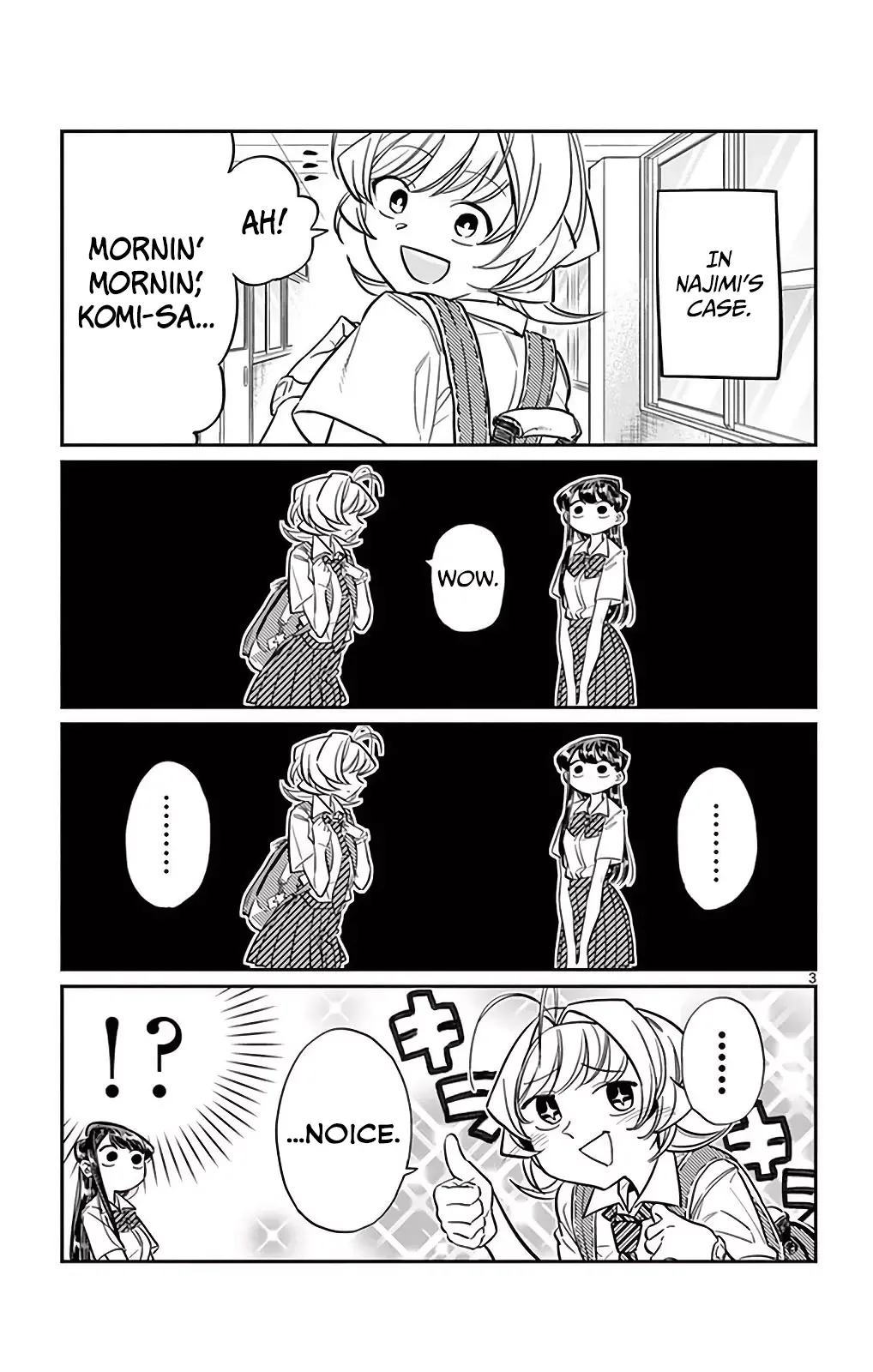 Komi-san wa Komyushou desu Chapter 27 page 3