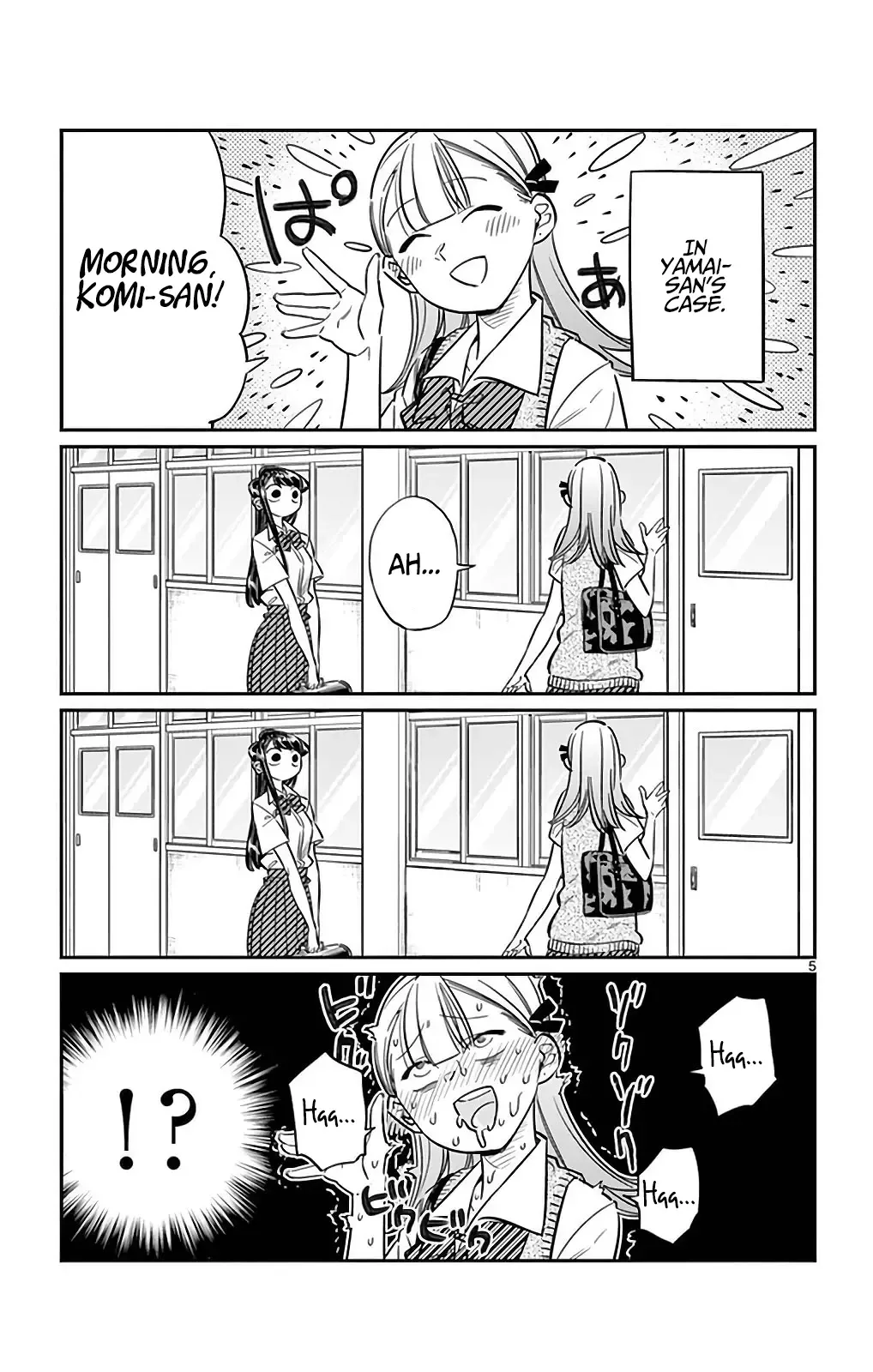 Komi-san wa Komyushou desu Chapter 27 page 5