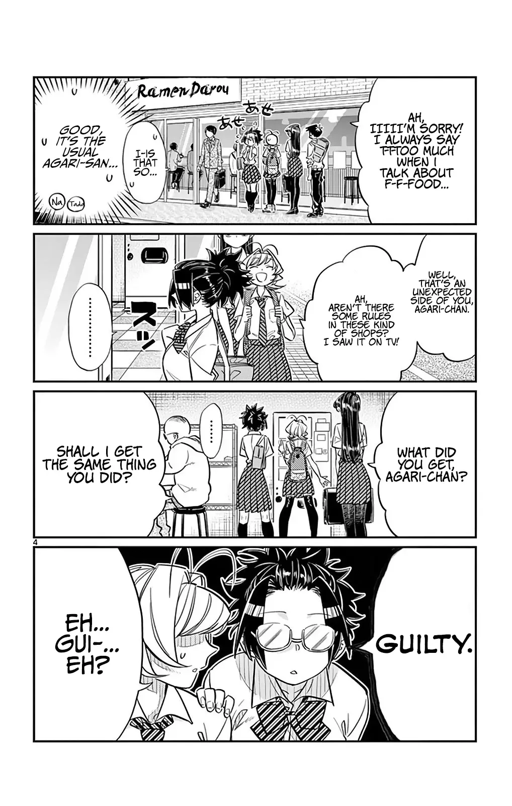 Komi-san wa Komyushou desu Chapter 28 page 4