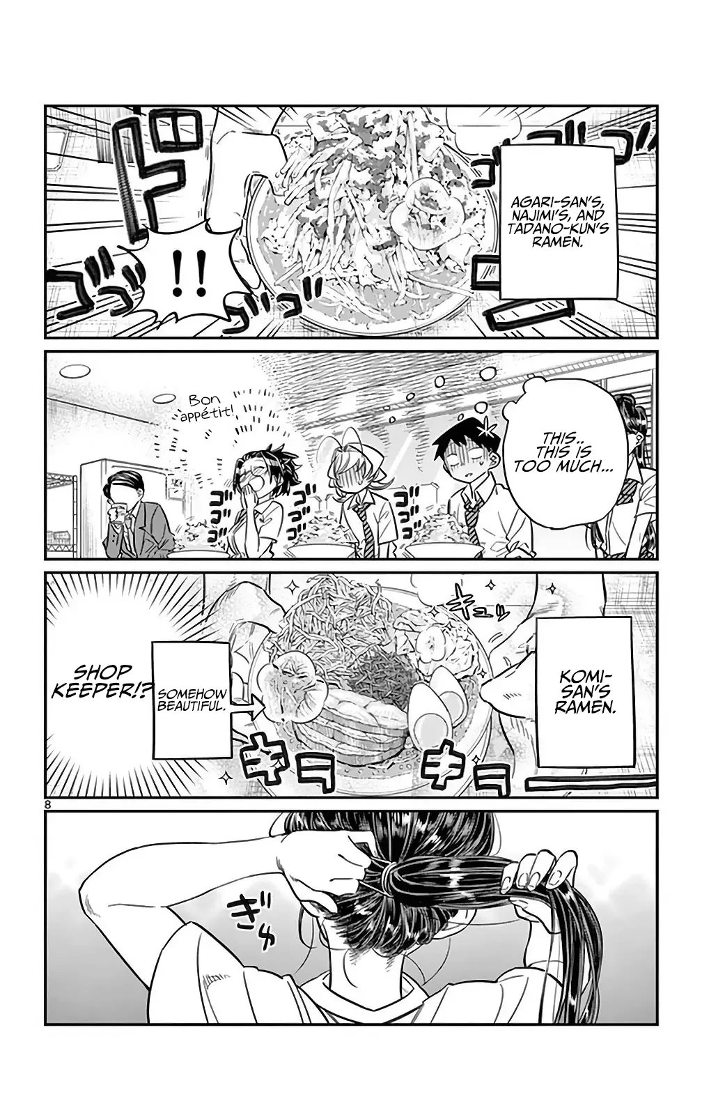Komi-san wa Komyushou desu Chapter 28 page 8
