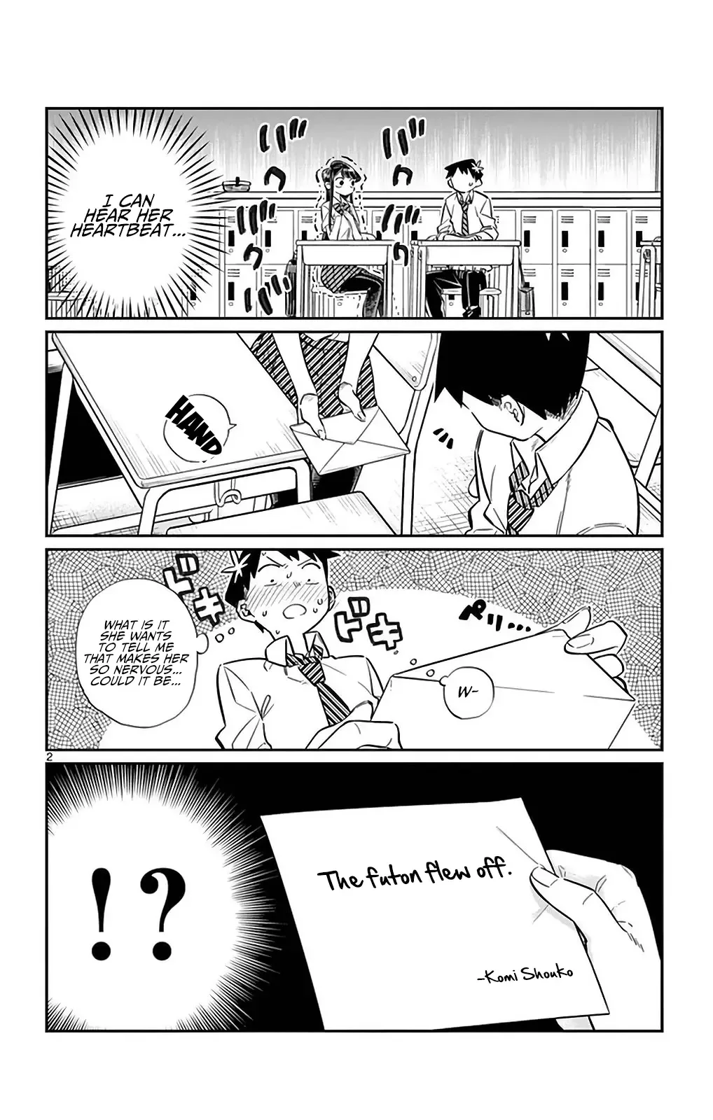 Komi-san wa Komyushou desu Chapter 29 page 2