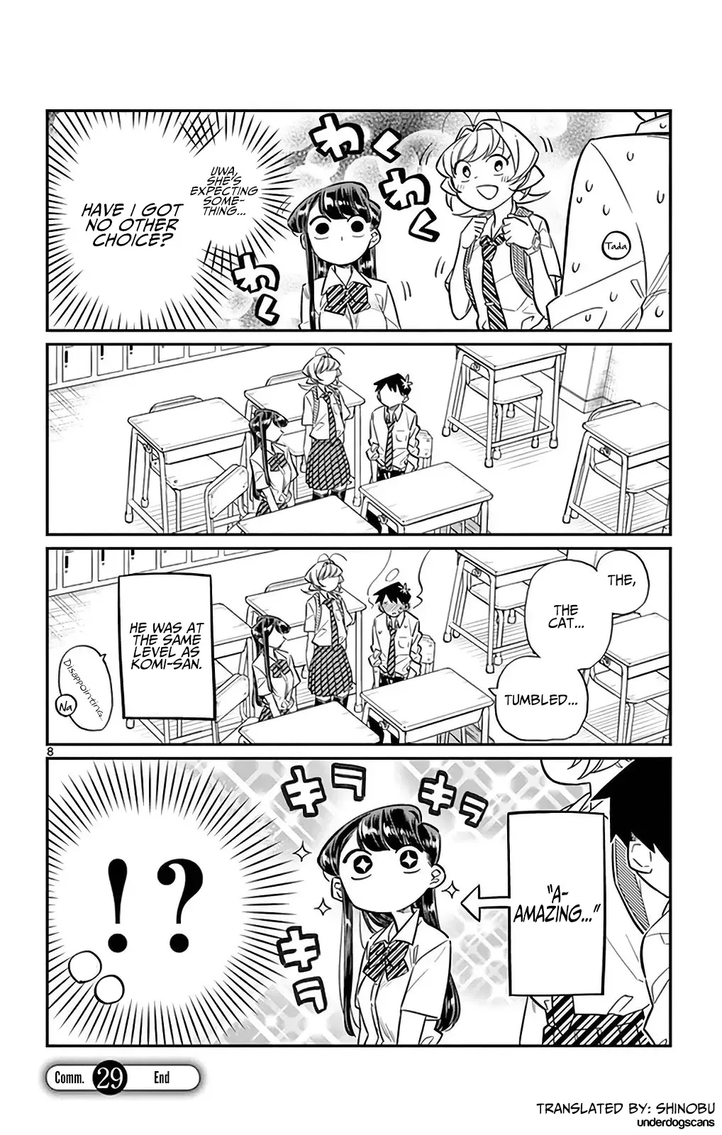 Komi-san wa Komyushou desu Chapter 29 page 8