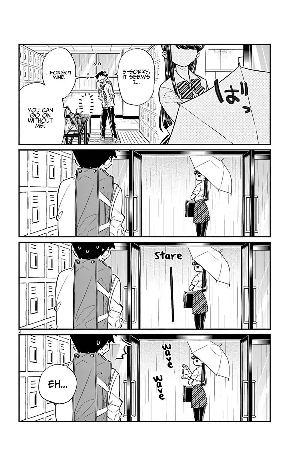 Komi-san wa Komyushou desu Chapter 30 page 4