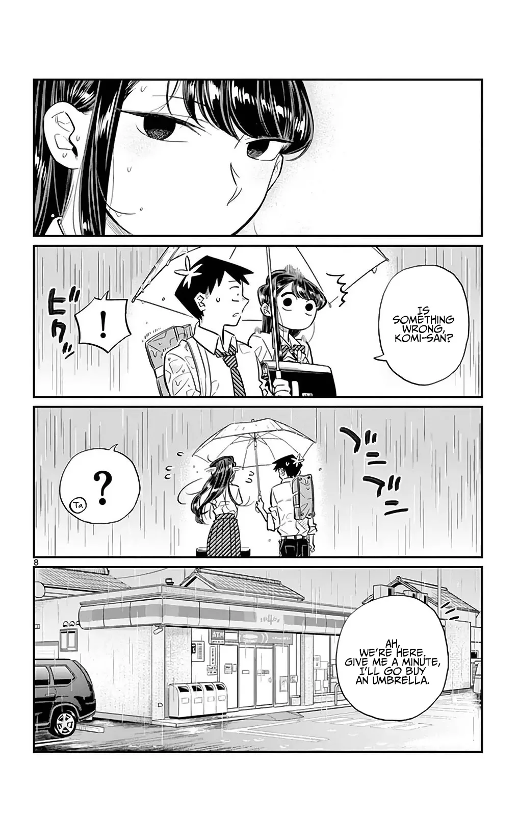 Komi-san wa Komyushou desu Chapter 30 page 8