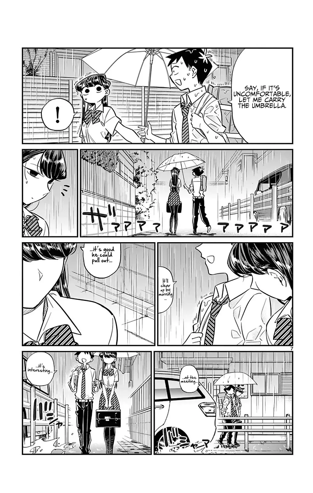 Komi-san wa Komyushou desu Chapter 30 page 7