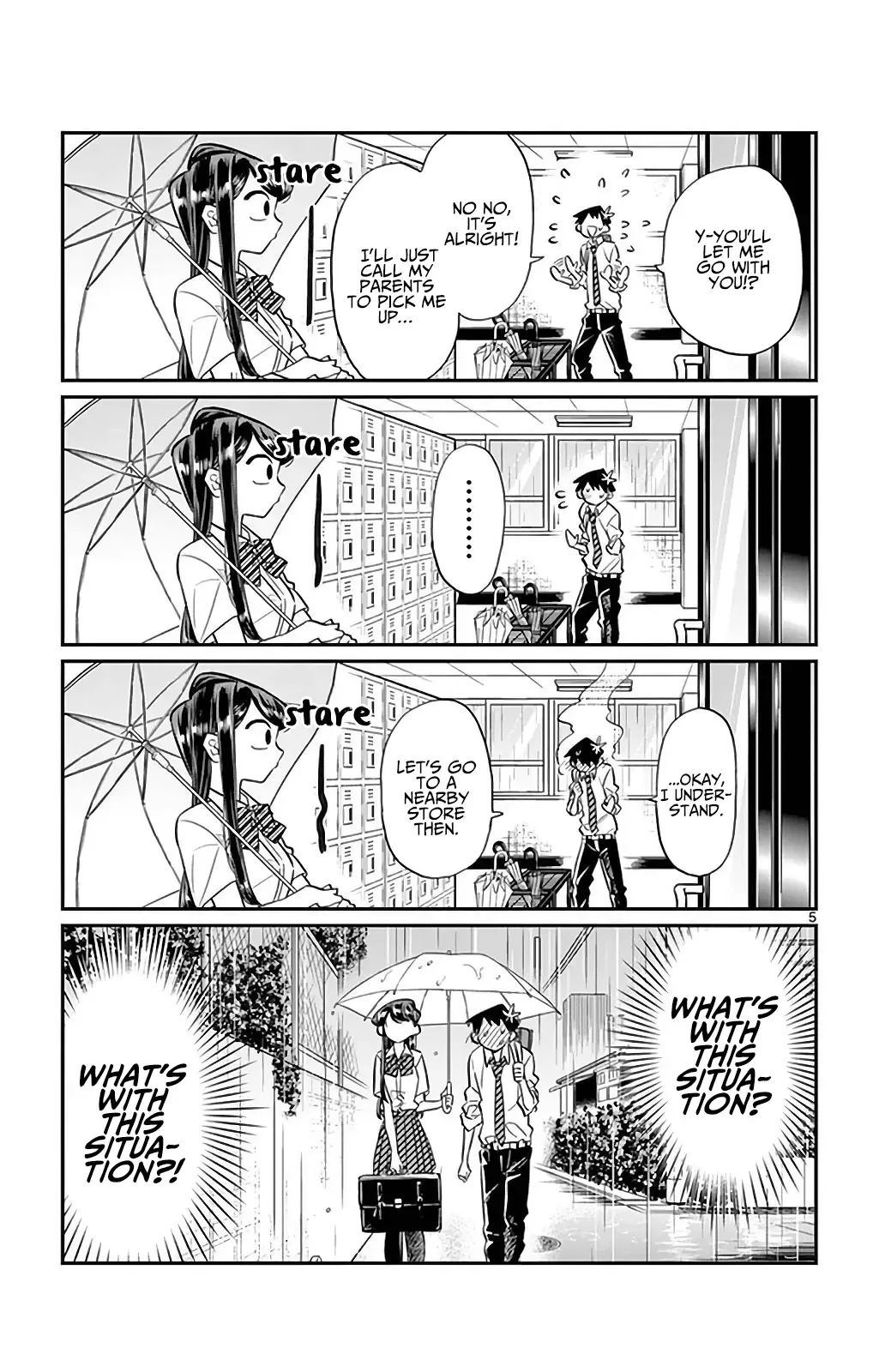 Komi-san wa Komyushou desu Chapter 30 page 5