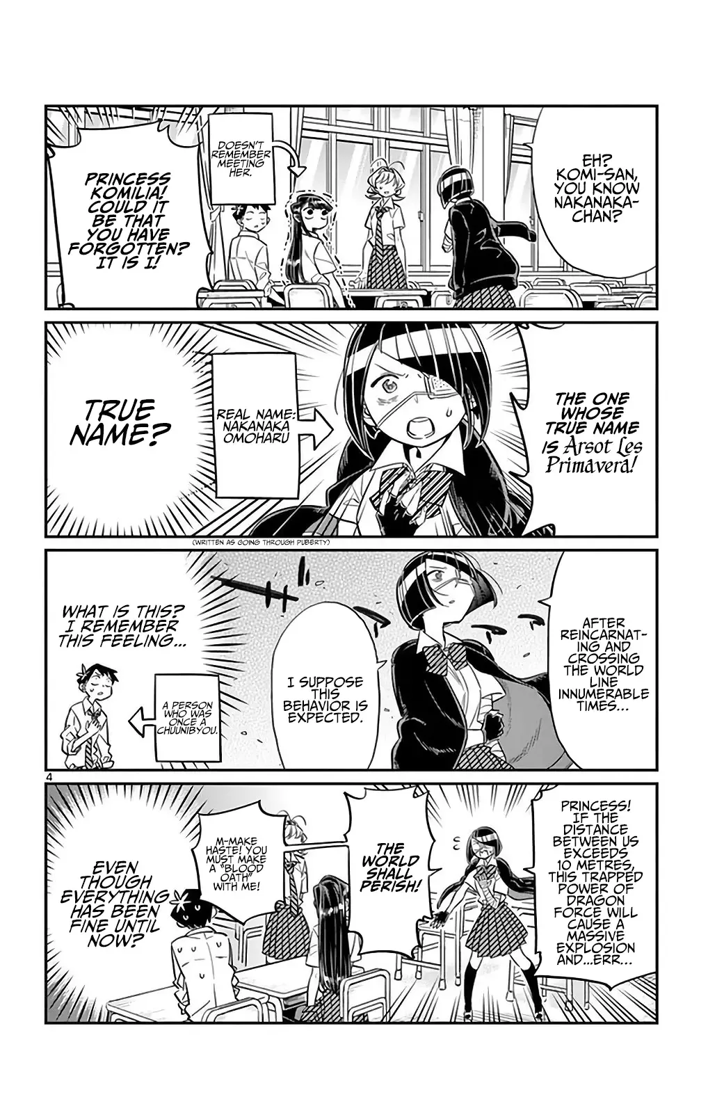 Komi-san wa Komyushou desu Chapter 31 page 4