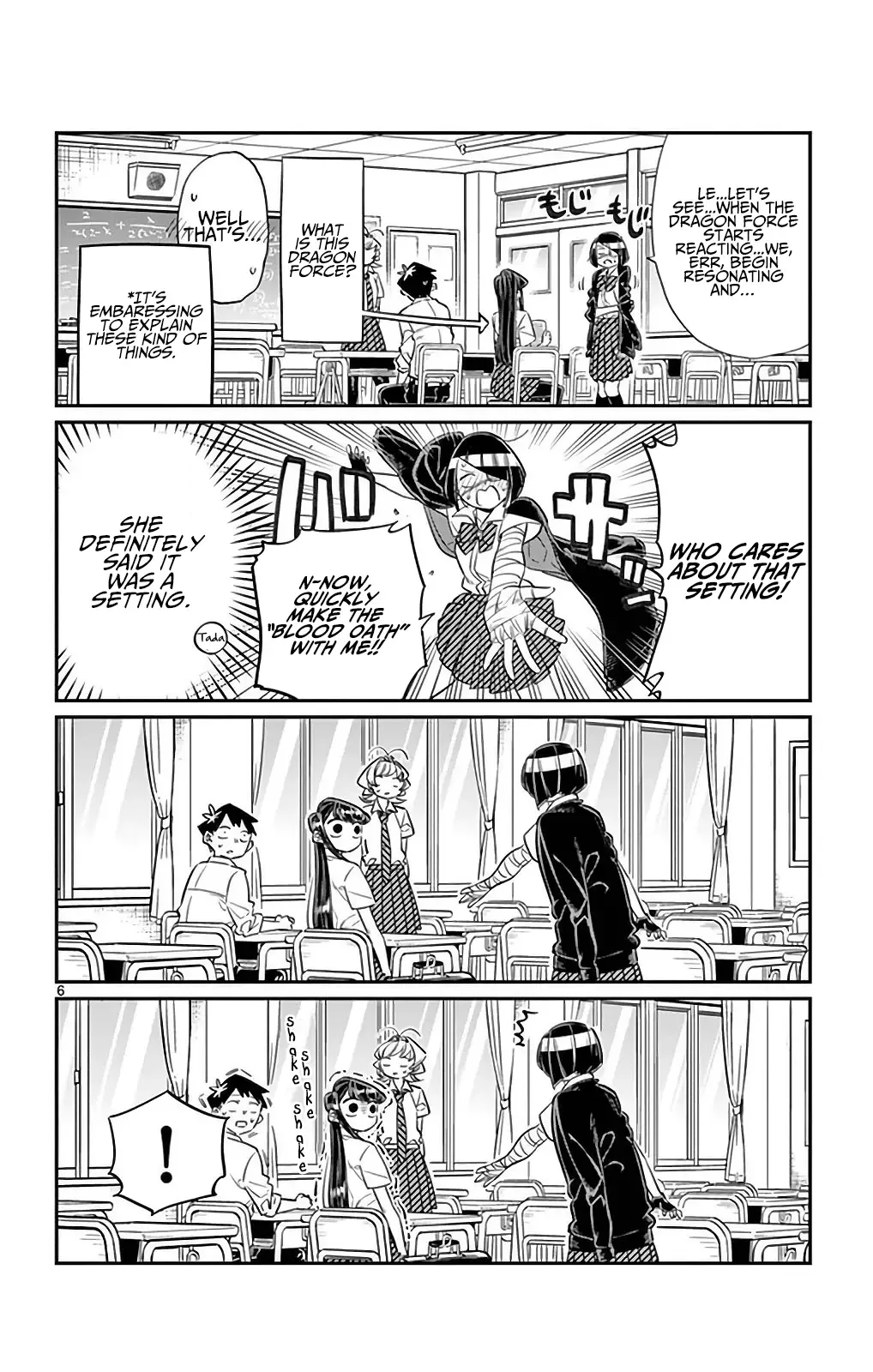 Komi-san wa Komyushou desu Chapter 31 page 6