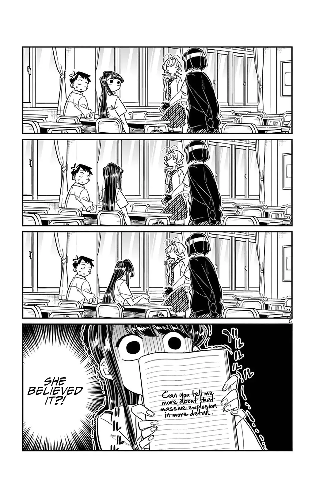 Komi-san wa Komyushou desu Chapter 31 page 5