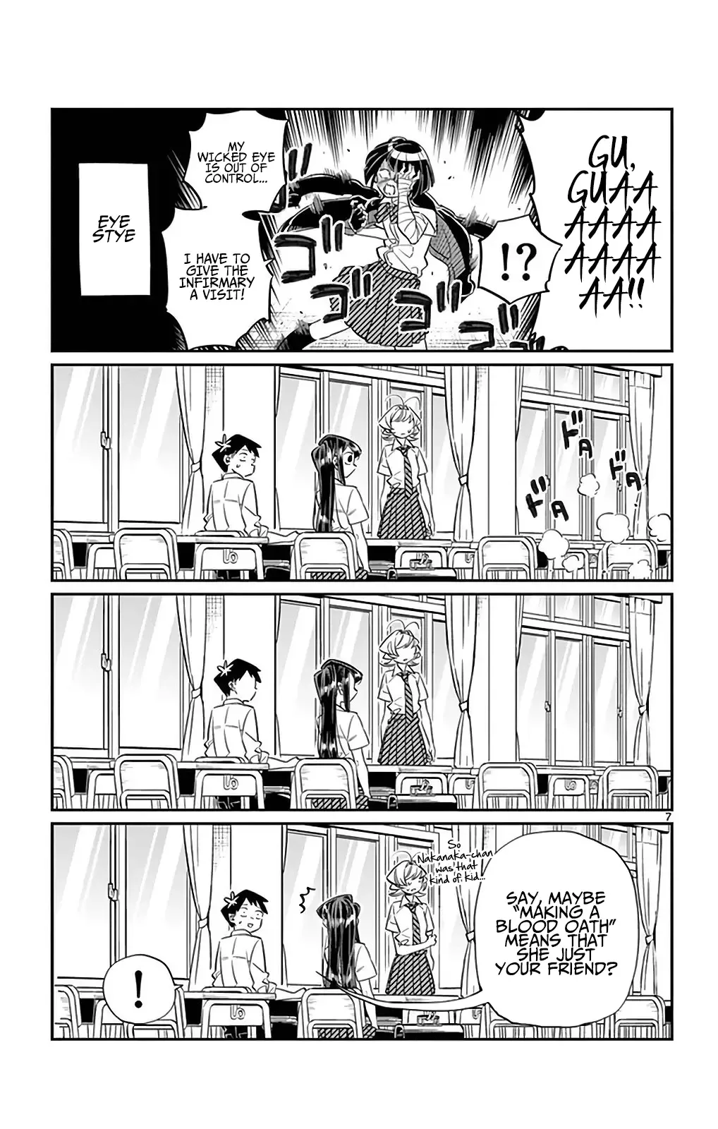 Komi-san wa Komyushou desu Chapter 31 page 7