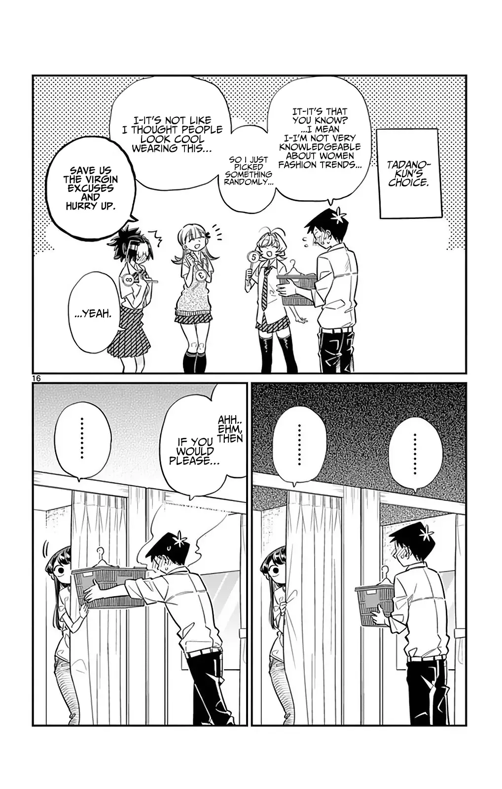 Komi-san wa Komyushou desu Chapter 33 page 16