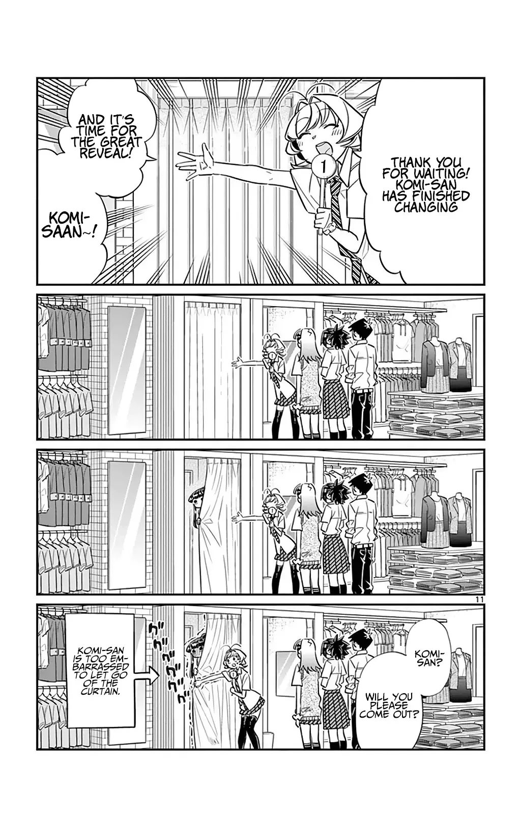 Komi-san wa Komyushou desu Chapter 33 page 11
