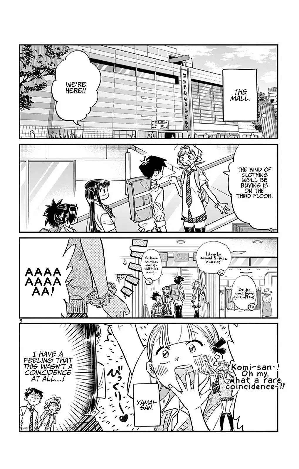 Komi-san wa Komyushou desu Chapter 33 page 6