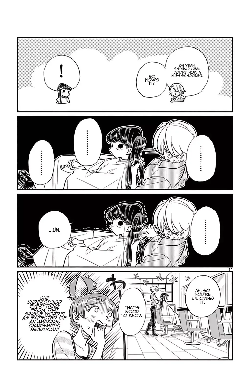 Komi-san wa Komyushou desu Chapter 34 page 11