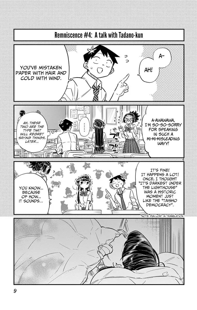 Komi-san wa Komyushou desu Chapter 35 page 7