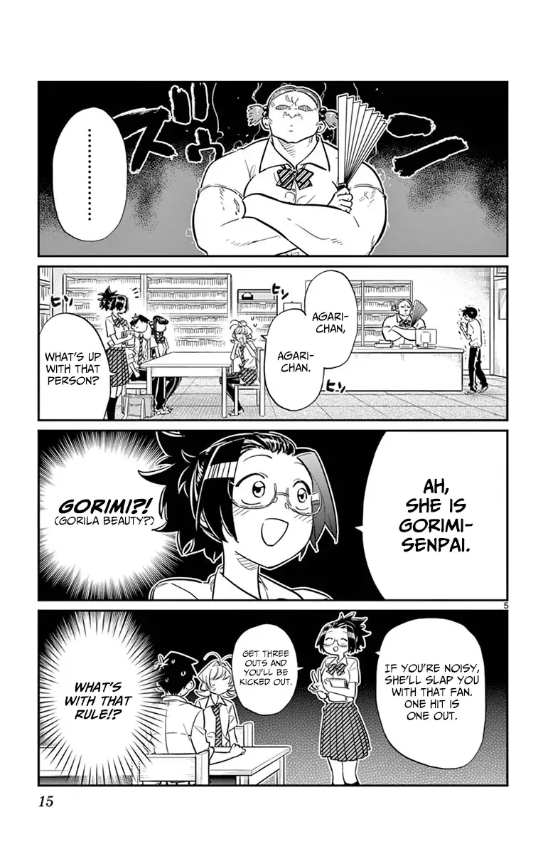 Komi-san wa Komyushou desu Chapter 36 page 5