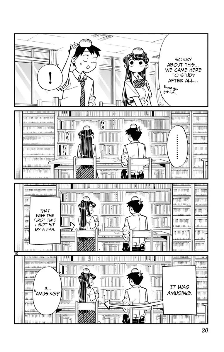 Komi-san wa Komyushou desu Chapter 36 page 10
