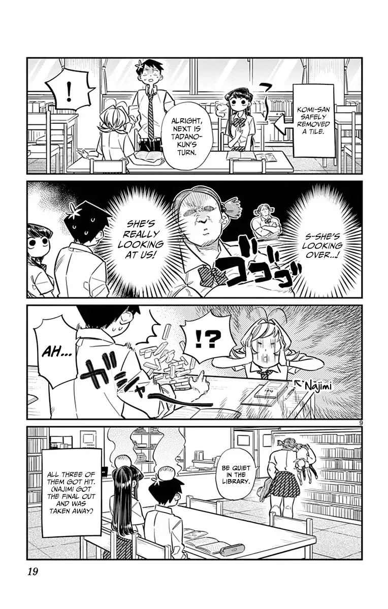 Komi-san wa Komyushou desu Chapter 36 page 9