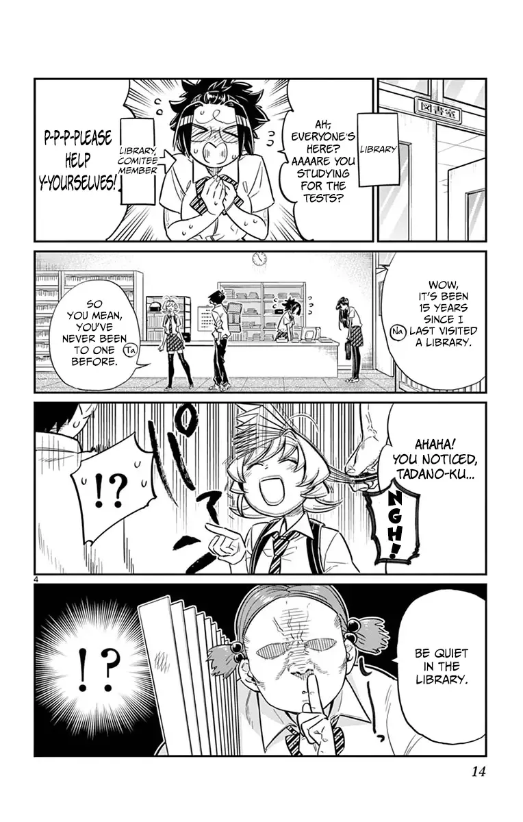 Komi-san wa Komyushou desu Chapter 36 page 4