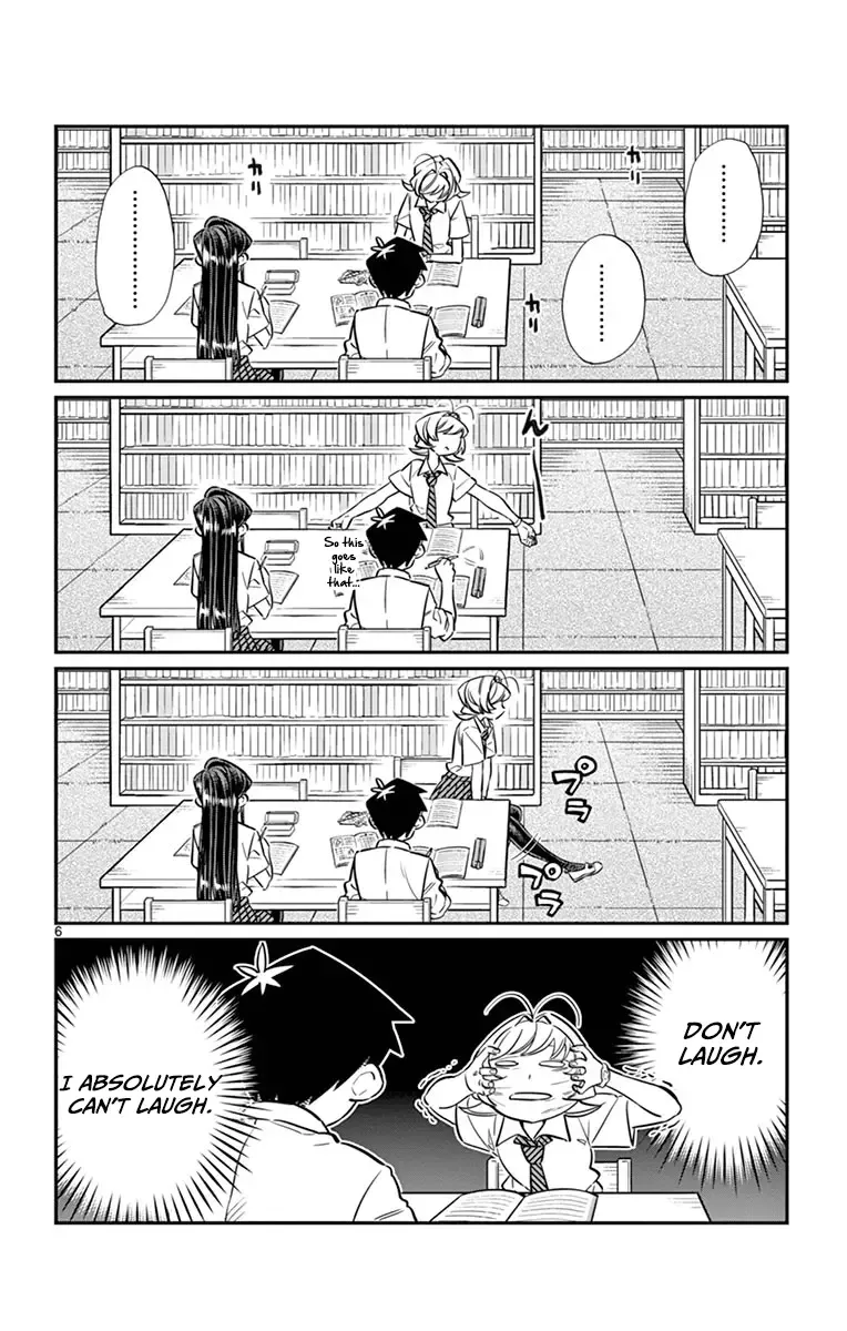 Komi-san wa Komyushou desu Chapter 36 page 6